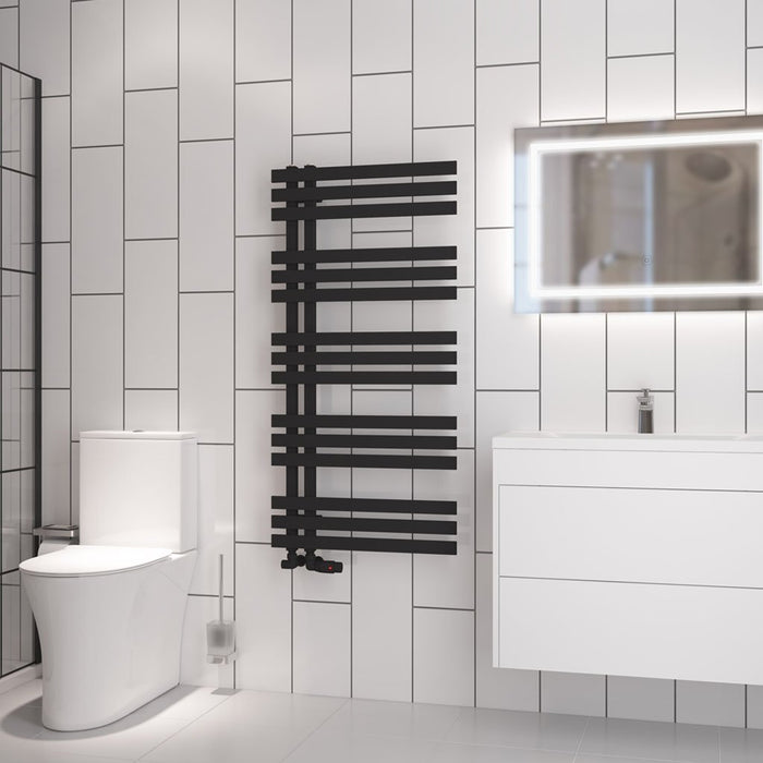 Eastbrook Hurley Straight Designer Heated Towel Rail Matt
