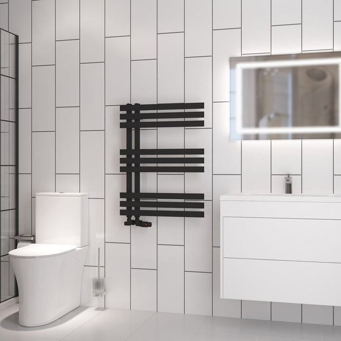 Eastbrook Hurley Straight Designer Heated Towel Rail Matt