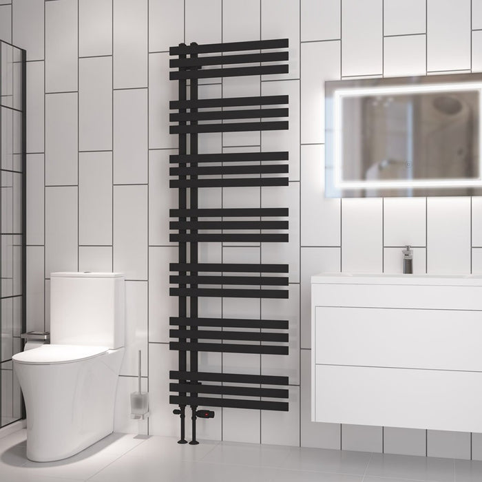 Eastbrook Hurley Straight Designer Heated Towel Rail Matt
