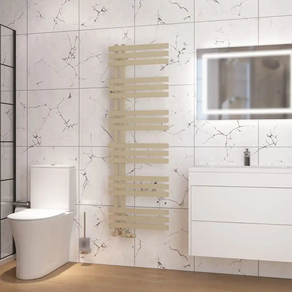 Eastbrook Hurley Straight Designer Heated Towel Rail Matt