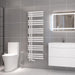 Eastbrook Hurley Straight Designer Heated Towel Rail Matt