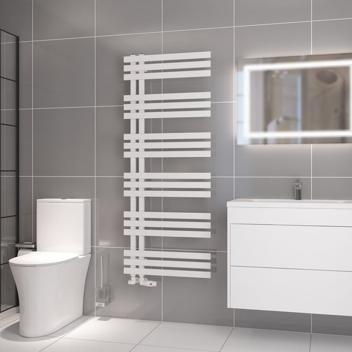 Eastbrook Hurley Straight Designer Heated Towel Rail Matt