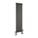 Eastbrook Imperia 2 Column Radiator Bare Metal - 1800mm x