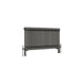 Eastbrook Imperia 2 Column Radiator Bare Metal - 600mm x
