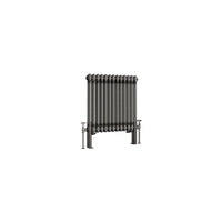 Eastbrook Imperia 2 Column Radiator Bare Metal - 600mm x