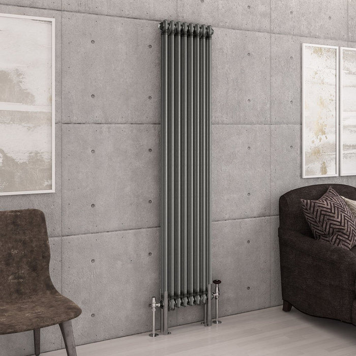 Eastbrook Imperia 2 Column Radiator Bare Metal - Column