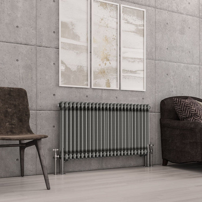 Eastbrook Imperia 2 Column Radiator Bare Metal - Column