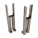 Eastbrook Imperia 2 Column Radiator Feet Pair Bare Metal