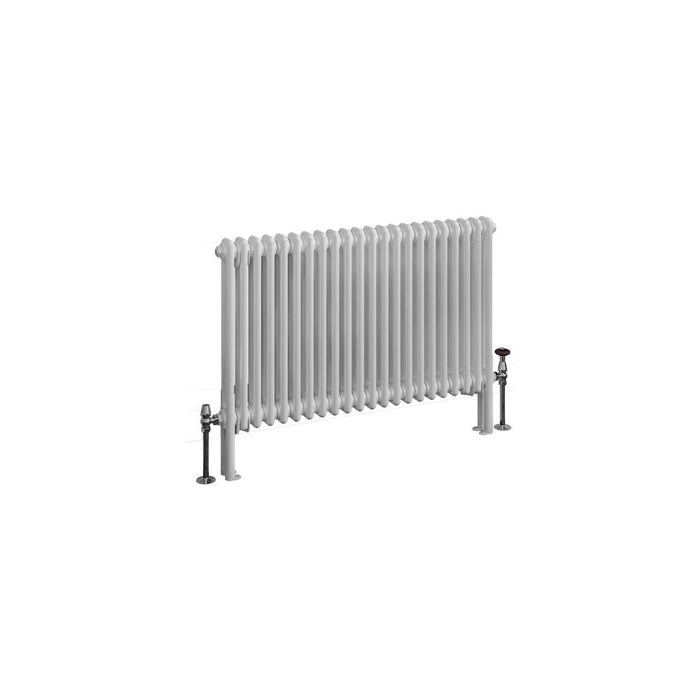 Eastbrook Imperia 2 Column Radiator Gloss White - 600mm x