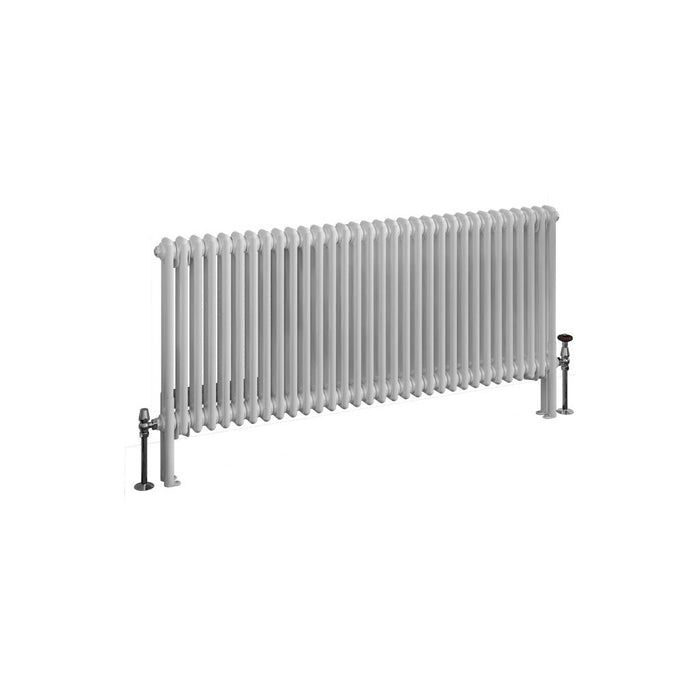 Eastbrook Imperia 2 Column Radiator Gloss White - 600mm x