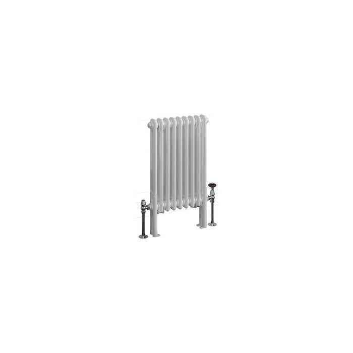Eastbrook Imperia 2 Column Radiator Gloss White - 600mm x