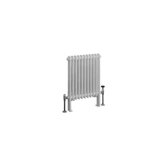 Eastbrook Imperia 2 Column Radiator Gloss White - 600mm x