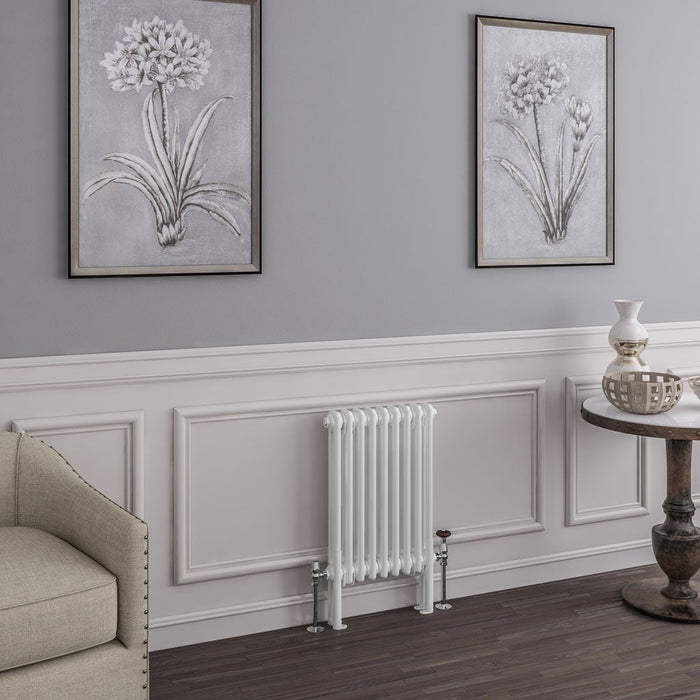 Eastbrook Imperia 2 Column Radiator Gloss White - Column