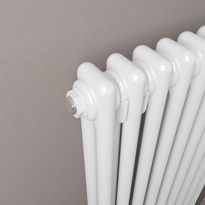 Eastbrook Imperia 2 Column Radiator Gloss White - Column