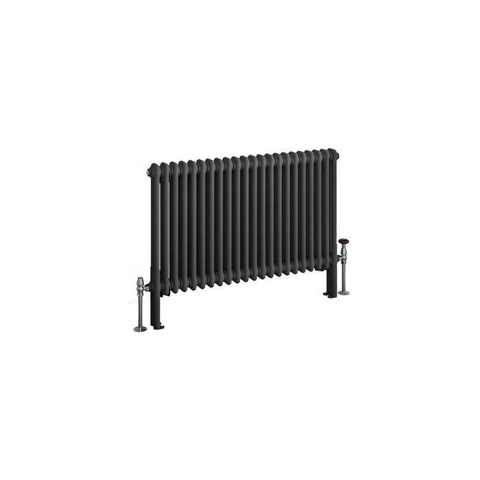 Eastbrook Imperia 2 Column Radiator Matt Anthracite - 600mm