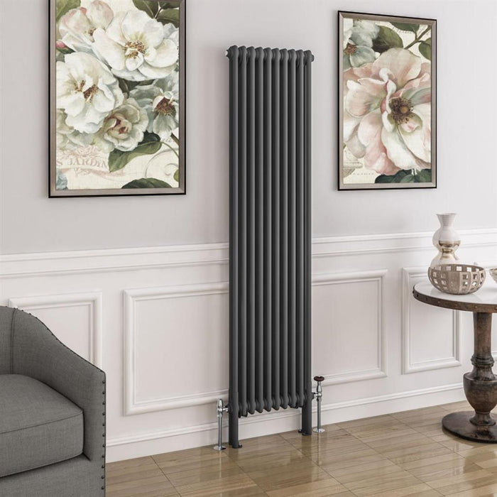 Eastbrook Imperia 2 Column Radiator Matt Anthracite