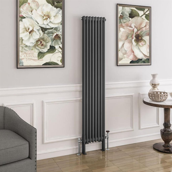 Eastbrook Imperia 2 Column Radiator Matt Anthracite