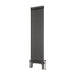 Eastbrook Imperia 3 Column Radiator Bare Metal - 1800mm x