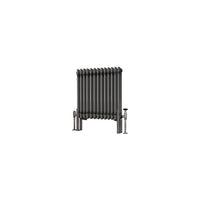 Eastbrook Imperia 3 Column Radiator Bare Metal - 600mm x