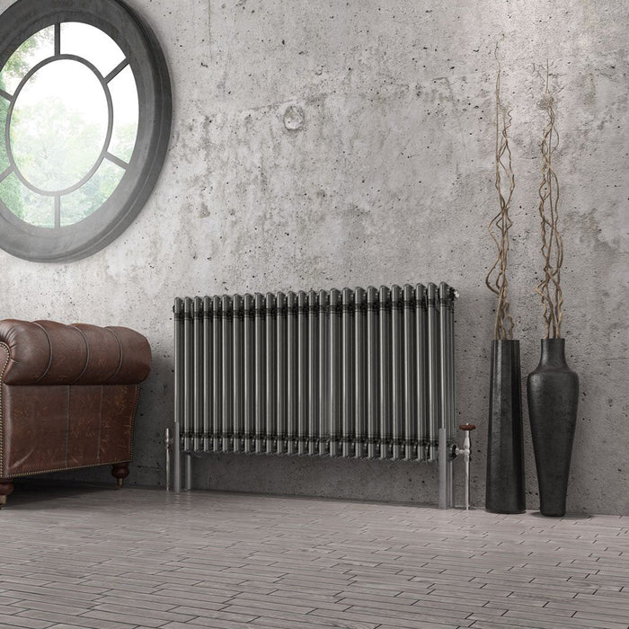 Eastbrook Imperia 3 Column Radiator Bare Metal - Column