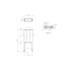Eastbrook Imperia 3 Column Radiator Feet (Pair) - Matt