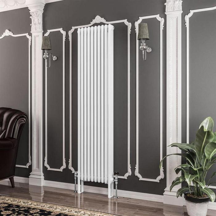Eastbrook Imperia 3 Column Radiator Gloss White - Column