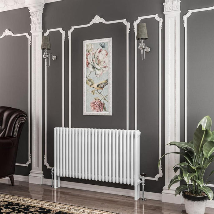 Eastbrook Imperia 3 Column Radiator Gloss White - Column