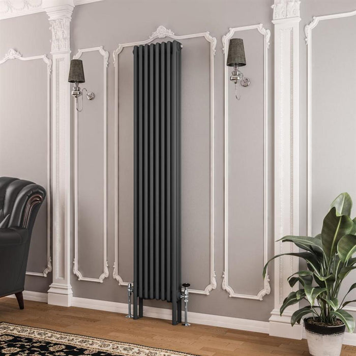 Eastbrook Imperia 3 Column Radiator Matt Anthracite