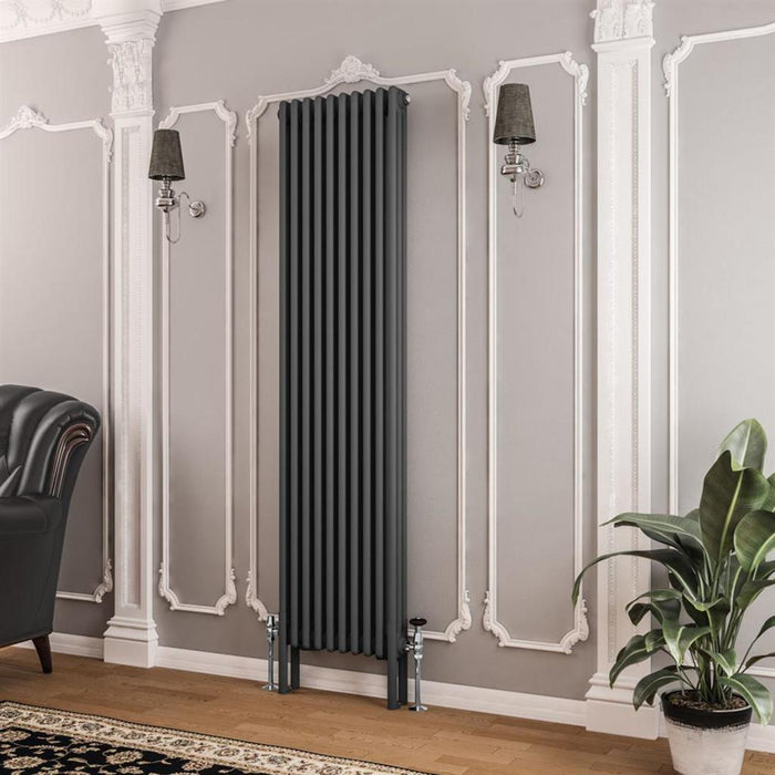 Eastbrook Imperia 3 Column Radiator Matt Anthracite