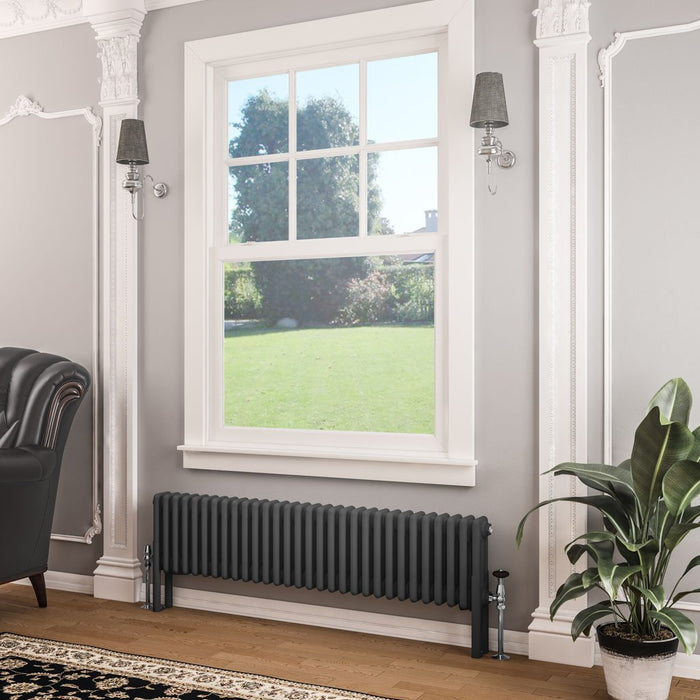 Eastbrook Imperia 3 Column Radiator Matt Anthracite
