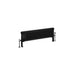 Eastbrook Imperia Horizontal 2 Column Radiator - Matt Black