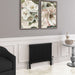 Eastbrook Imperia Horizontal 2 Column Radiator - Matt Black