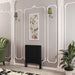 Eastbrook Imperia Horizontal 3 Column Radiator - Matt Black