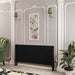 Eastbrook Imperia Horizontal 3 Column Radiator - Matt Black