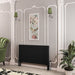 Eastbrook Imperia Horizontal 3 Column Radiator - Matt Black