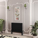 Eastbrook Imperia Horizontal 3 Column Radiator - Matt Black