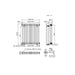 Eastbrook Imperia Vertical 2 Column Radiator - Matt Black