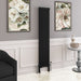 Eastbrook Imperia Vertical 2 Column Radiator - Matt Black