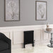 Eastbrook Imperia Vertical 2 Column Radiator - Matt Black