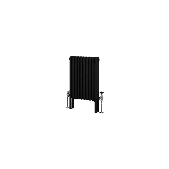 Eastbrook Imperia Vertical 3 Column Radiator - Matt Black