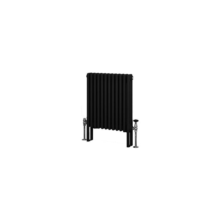 Eastbrook Imperia Vertical 3 Column Radiator - Matt Black