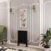 Eastbrook Imperia Vertical 3 Column Radiator - Matt Black