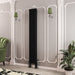 Eastbrook Imperia Vertical 3 Column Radiator - Matt Black