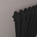 Eastbrook Imperia Vertical 3 Column Radiator - Matt Black