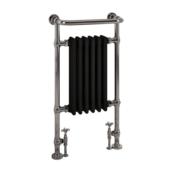 Eastbrook Isbourne Heated Towel Rail Chrome/Matt Black