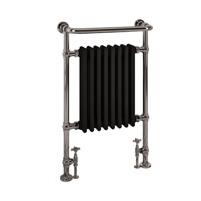 Eastbrook Isbourne Heated Towel Rail Chrome/Matt Black