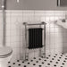 Eastbrook Isbourne Heated Towel Rail Chrome/Matt Black