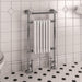 Eastbrook Isbourne Heated Towel Rail Chrome/White - Heated