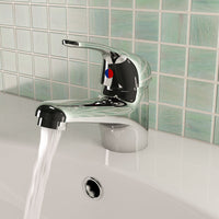 Eastbrook Isbourne Mono Basin Mixer Tap With Waste - Chrome