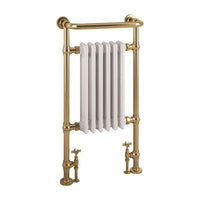 Eastbrook Isbourne Straight Heated Towel Rail Brushed